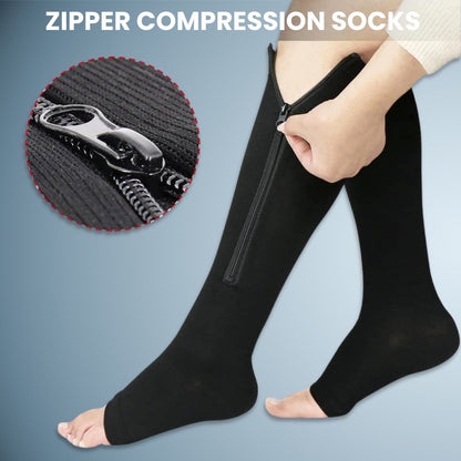 ZipEase™ Compression Socks